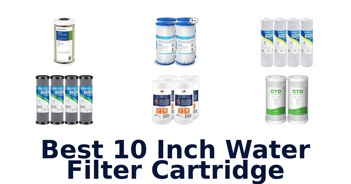 best 10 inch water filter cartridge