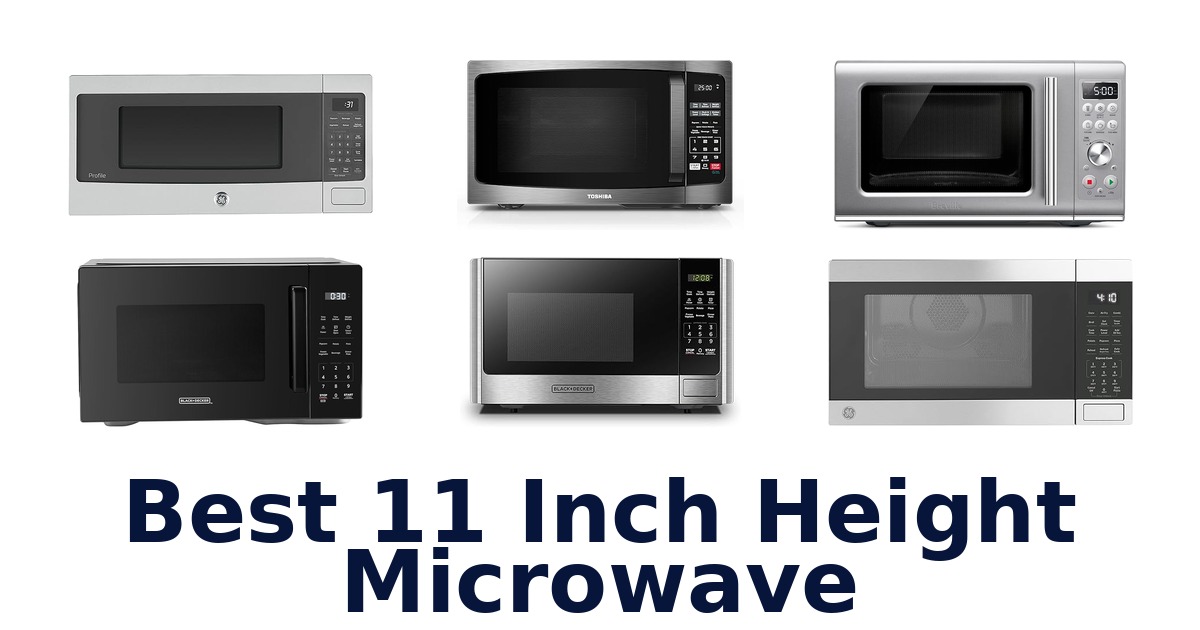 best 11 inch height microwave