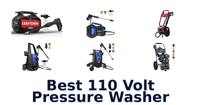 best 110 volt pressure washer