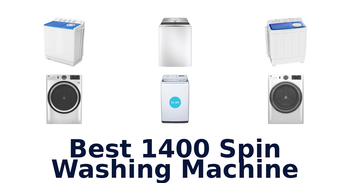 best 1400 spin washing machine