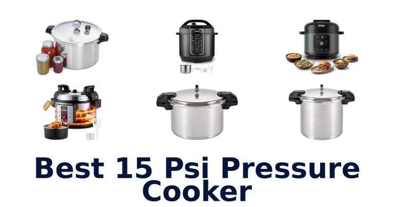 best 15 psi pressure cooker