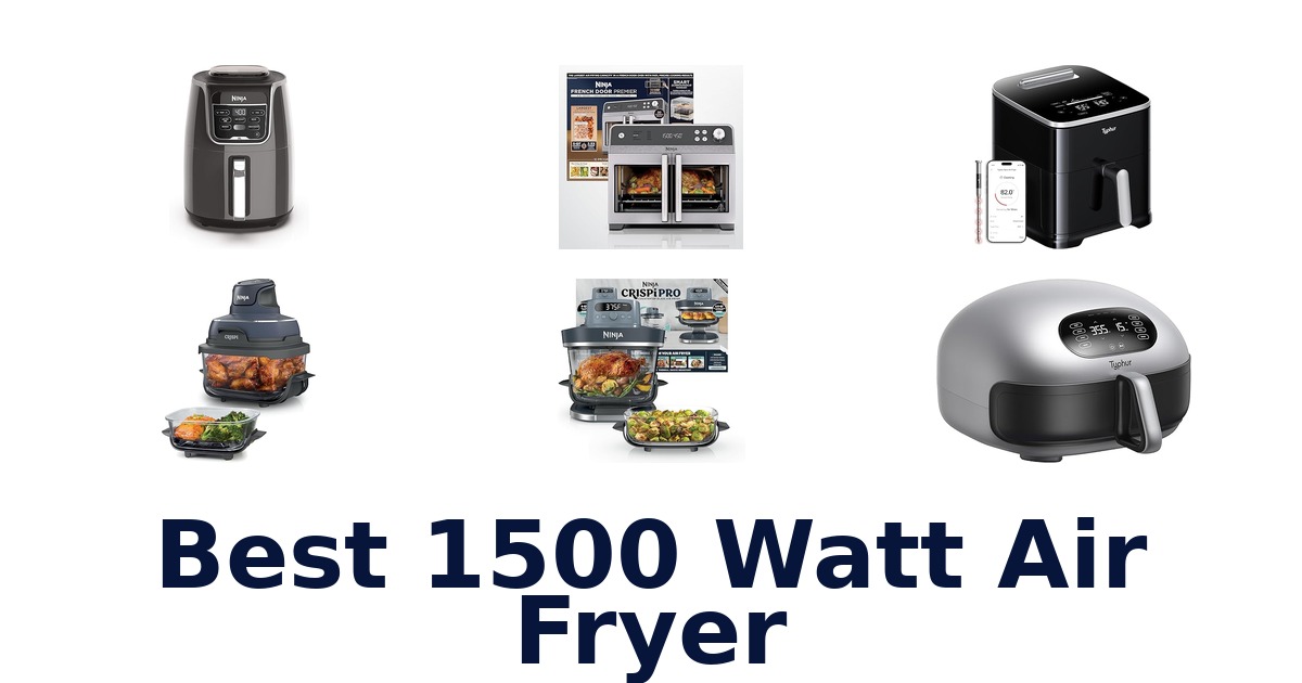 best 1500 watt air fryer