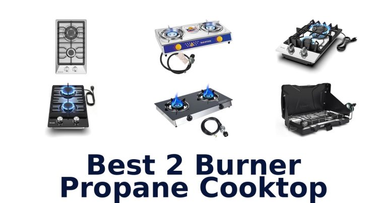 best 2 burner propane cooktop