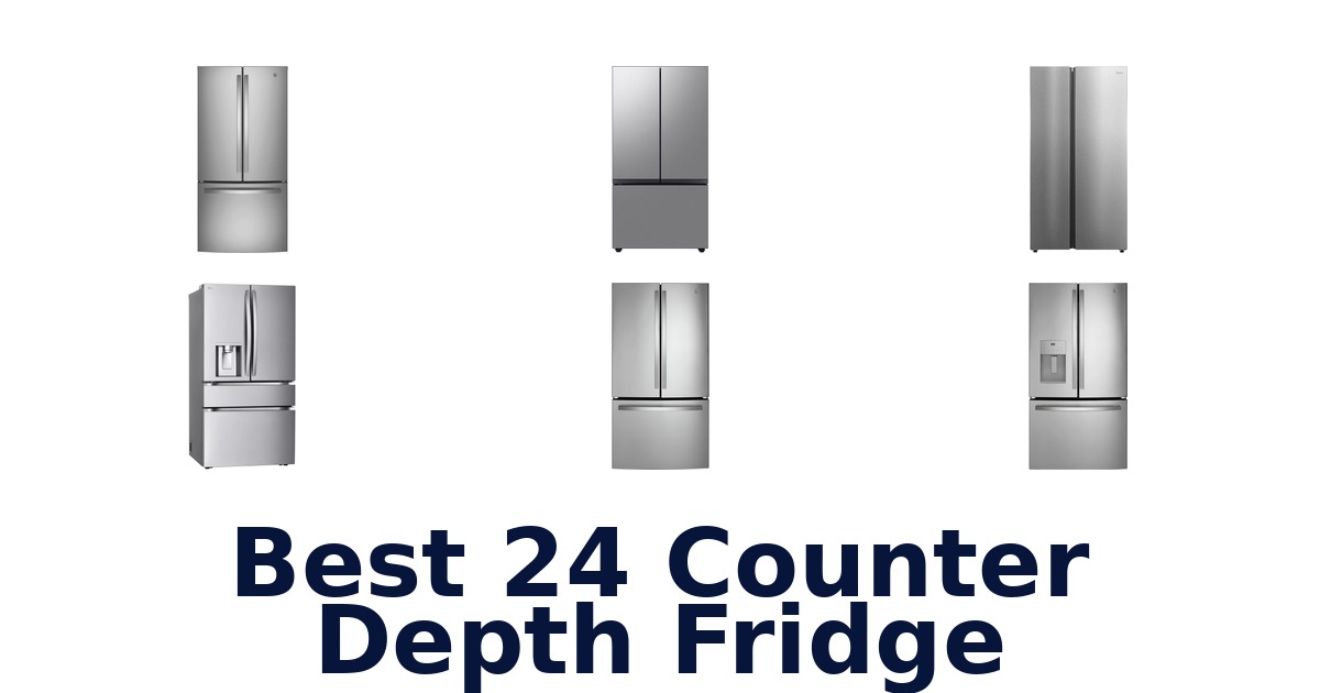 best 24 counter depth fridge