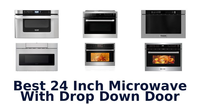 best 24 inch microwave with drop down door