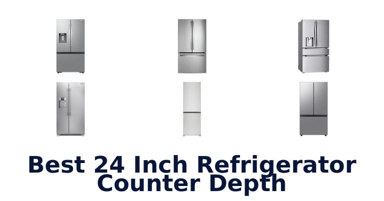 best 24 inch refrigerator counter depth