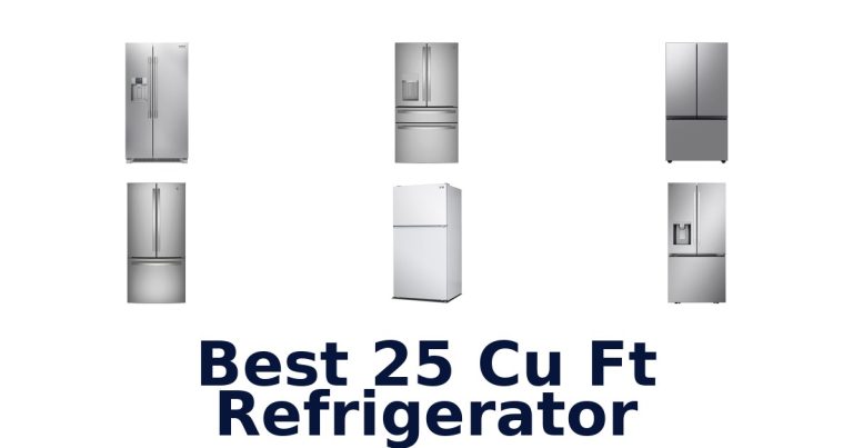 best 25 cu ft refrigerator