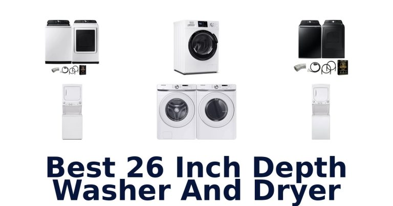 best 26 inch depth washer and dryer