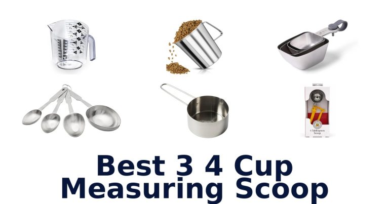 best 3 4 cup measuring scoop