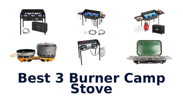 best 3 burner camp stove