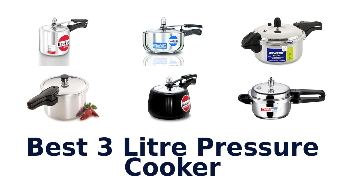 best 3 litre pressure cooker