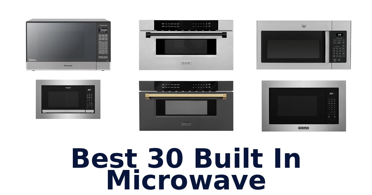 best 30 built in microwave