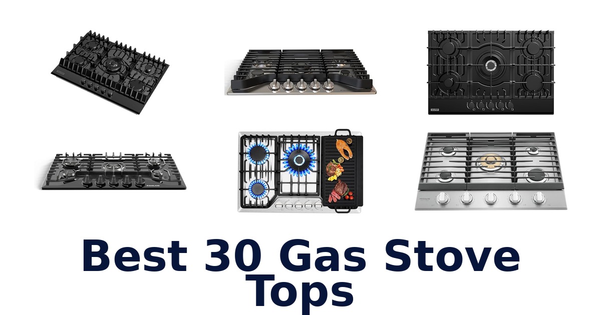 best 30 gas stove tops