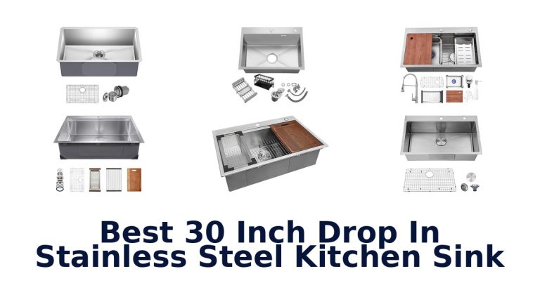 best 30 inch drop in stainless steel kitchen sink