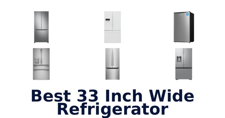 best 33 inch wide refrigerator