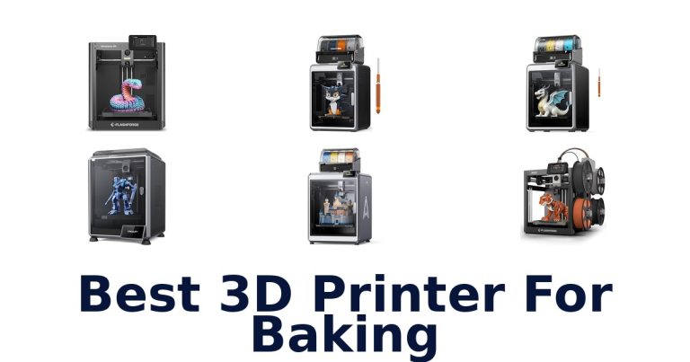 best 3d printer for baking