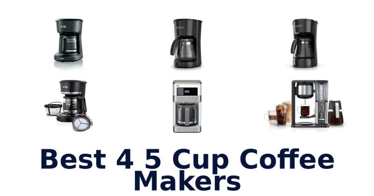 best 4 5 cup coffee makers