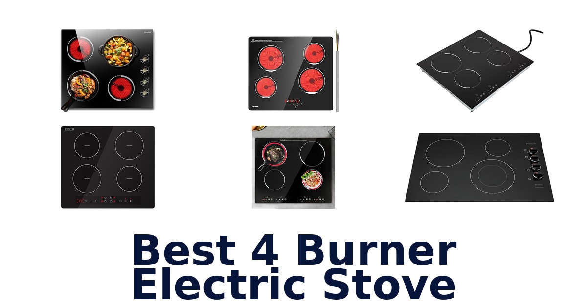 best 4 burner electric stove