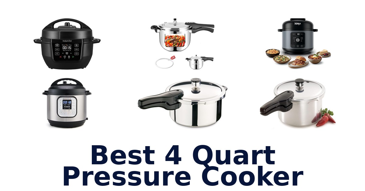 best 4 quart pressure cooker