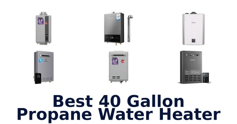 best 40 gallon propane water heater