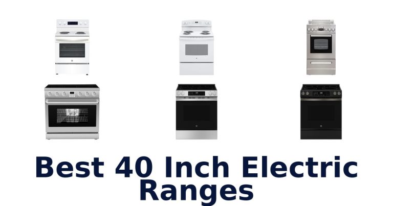best 40 inch electric ranges