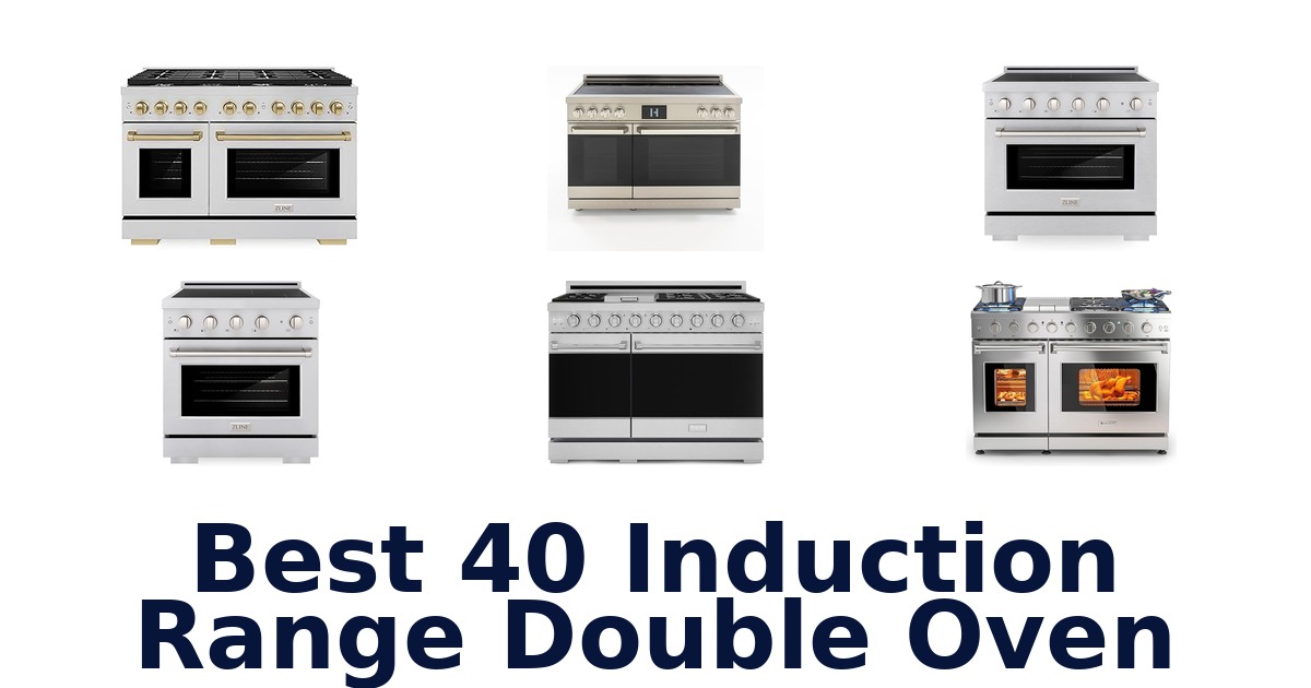 best 40 induction range double oven