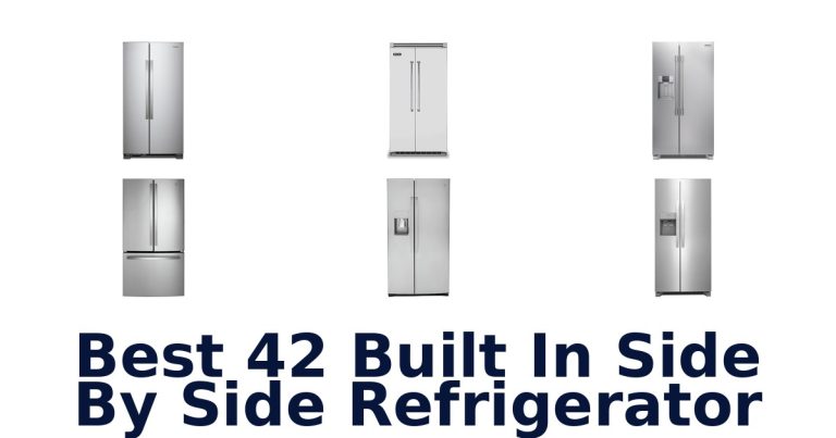 best 42 built in side by side refrigerator