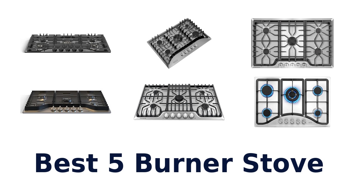 best 5 burner stove
