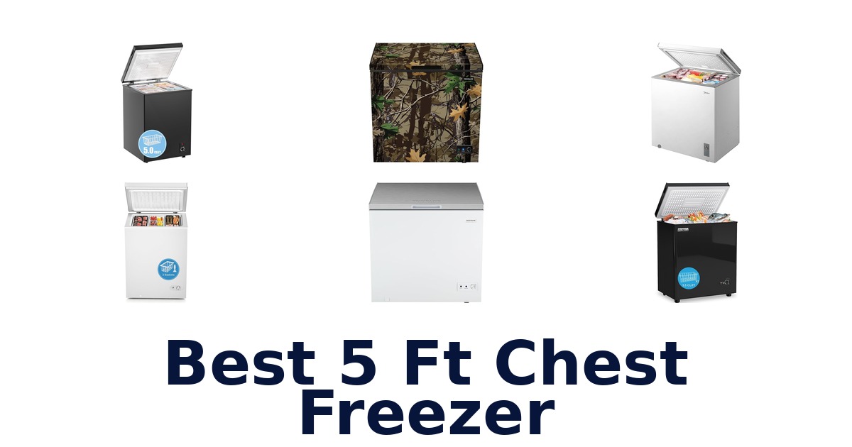 best 5 ft chest freezer