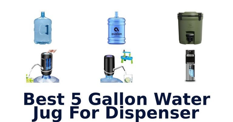 best 5 gallon water jug for dispenser