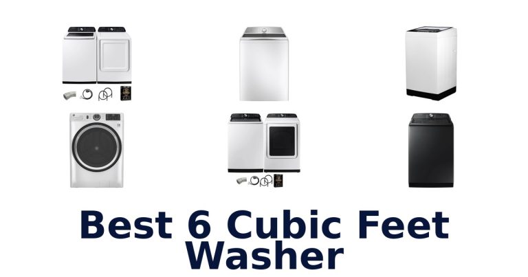 best 6 cubic feet washer