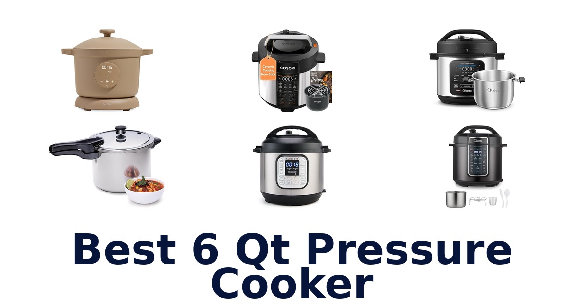 best 6 qt pressure cooker