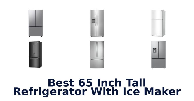 best 65 inch tall refrigerator with ice maker