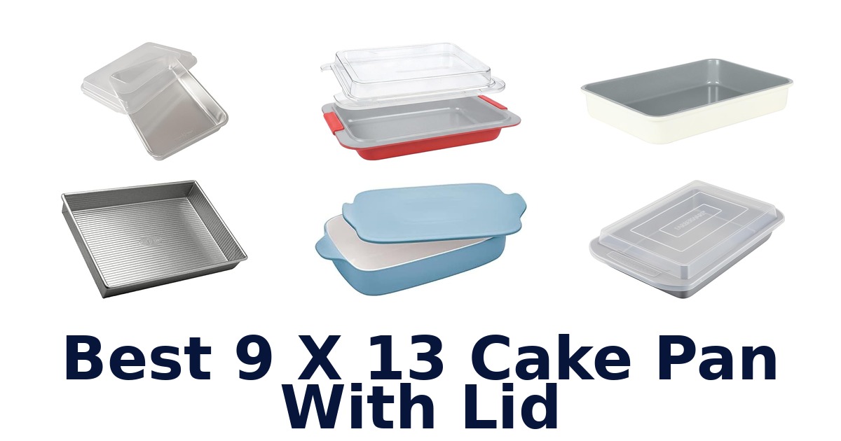 best 9 x 13 cake pan with lid