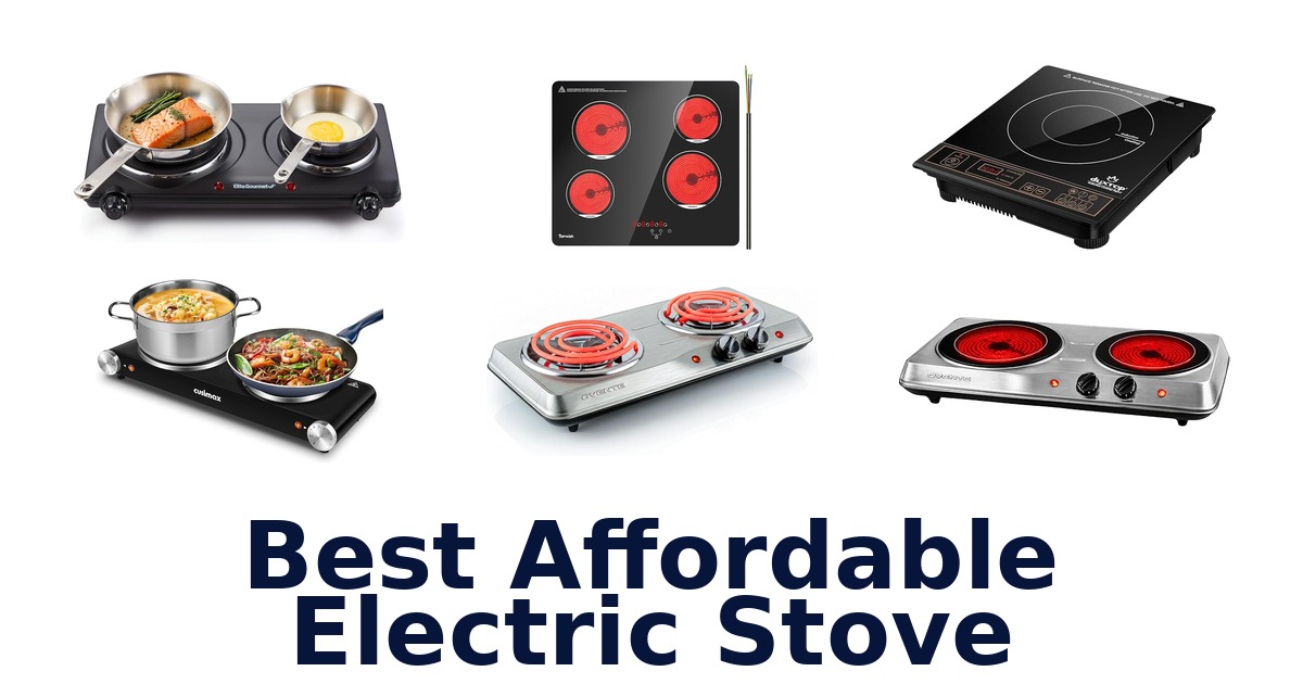 best affordable electric stove