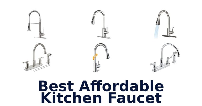 best affordable kitchen faucet