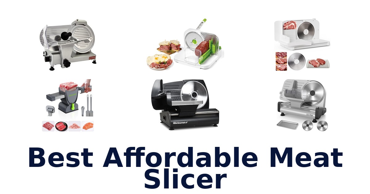 best affordable meat slicer