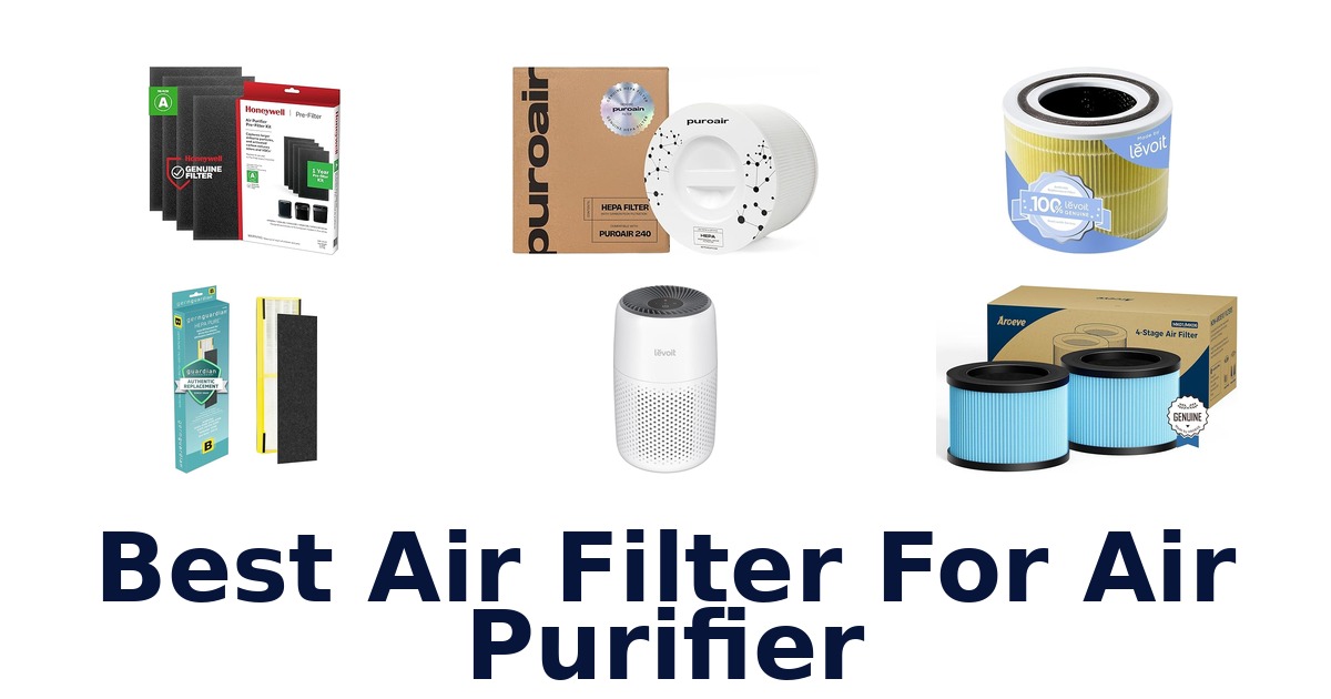 best air filter for air purifier
