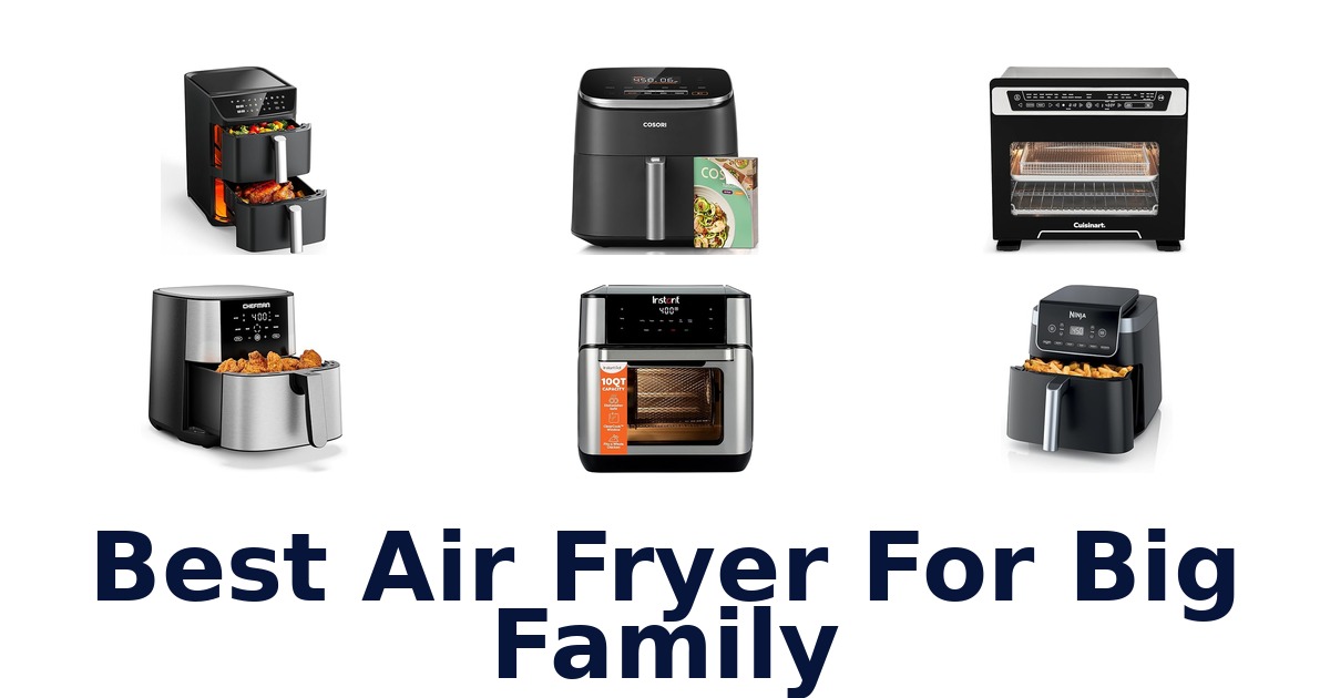 best air fryer for big family