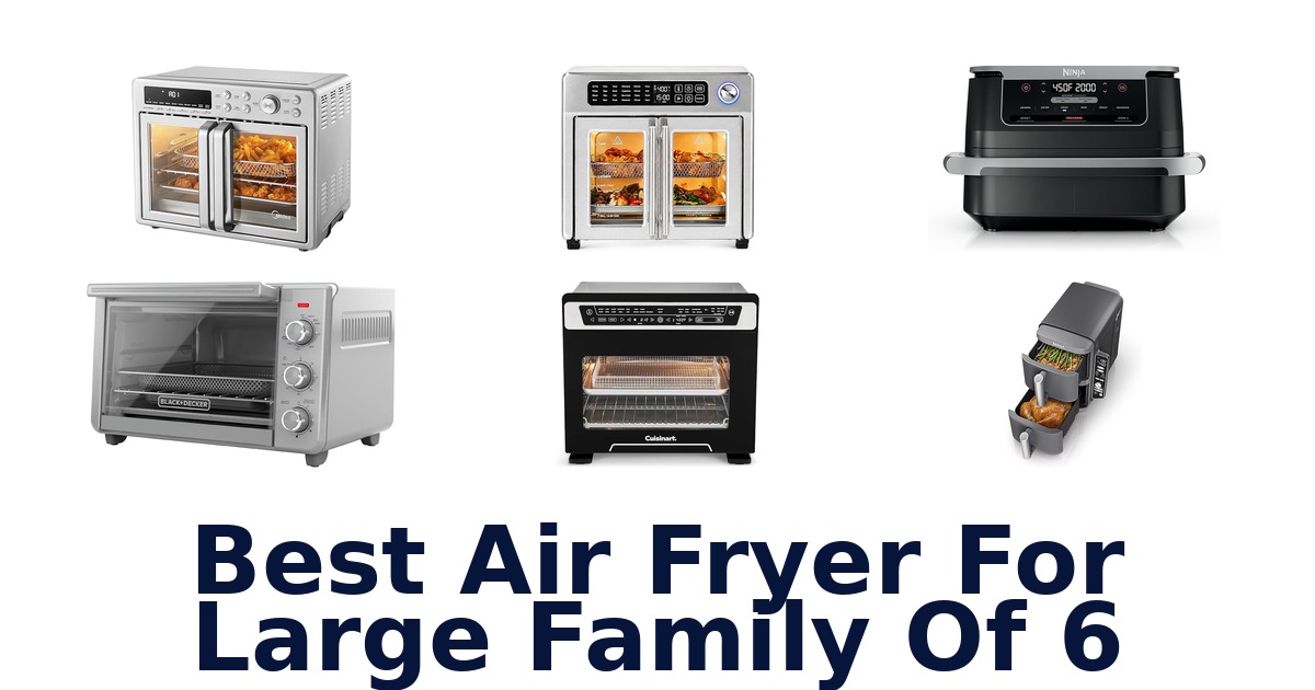 best air fryer for large family of 6