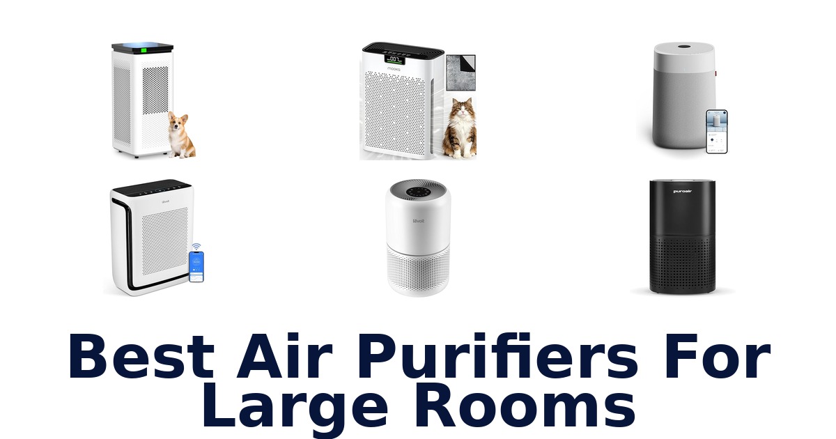 best air purifiers for large rooms