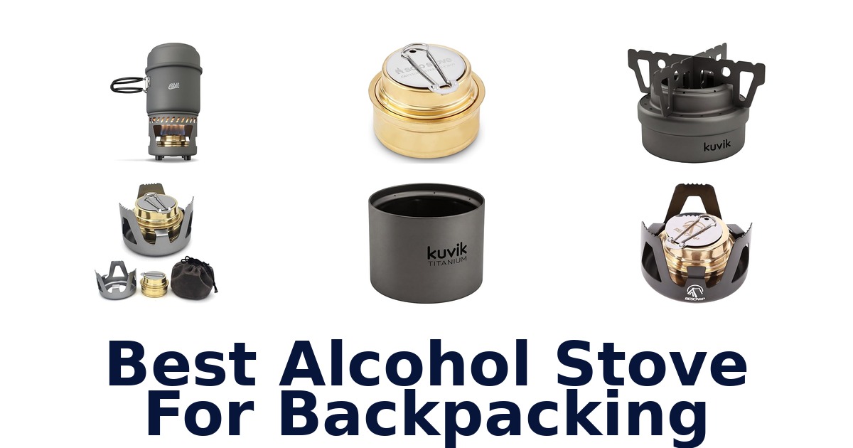 best alcohol stove for backpacking