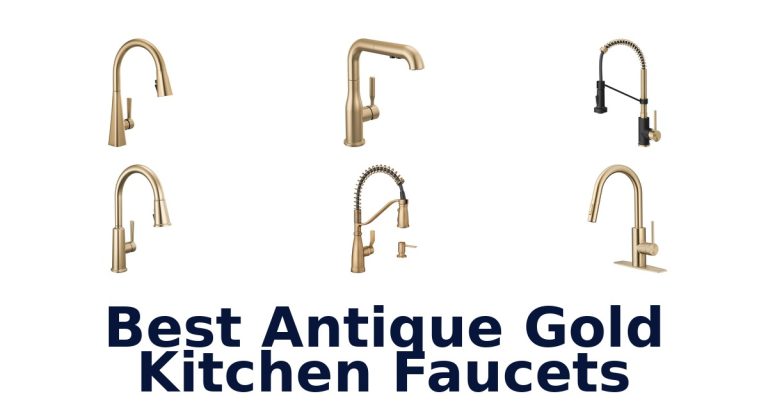 best antique gold kitchen faucets