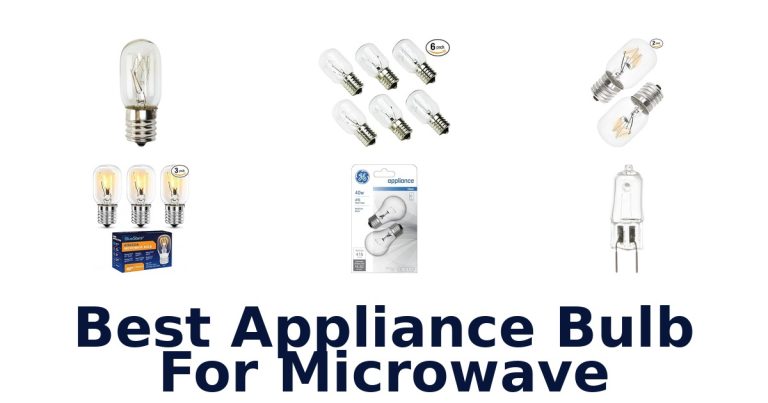 best appliance bulb for microwave