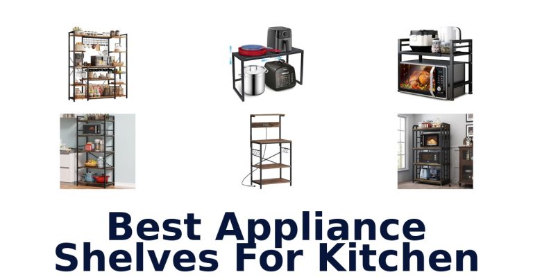 best appliance shelves for kitchen