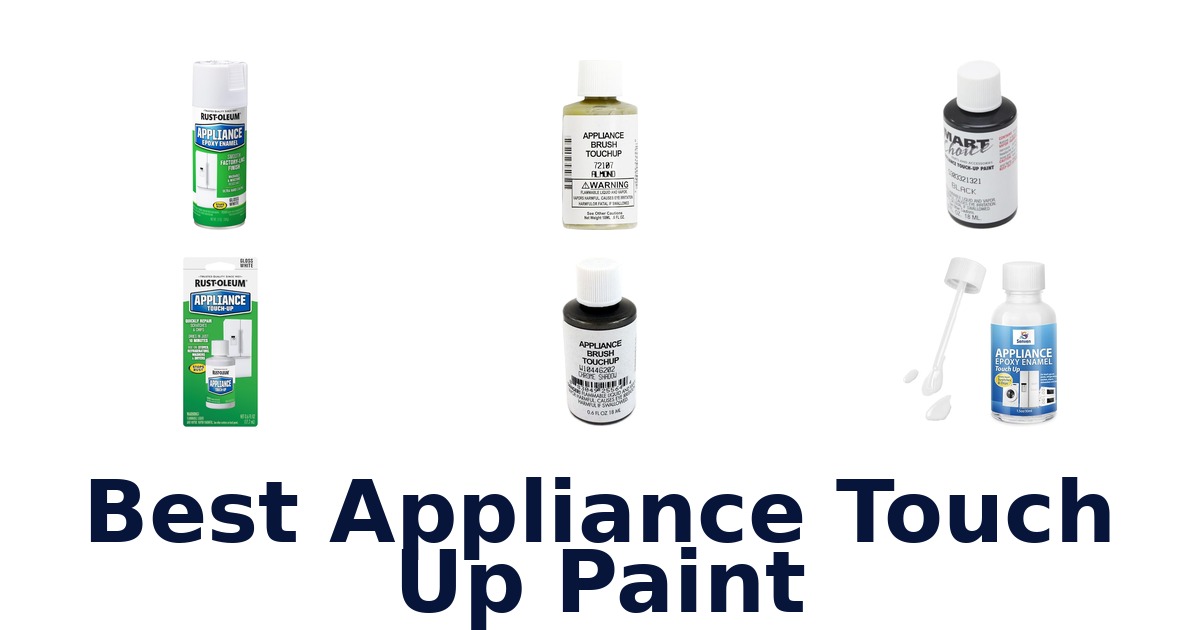 best appliance touch up paint