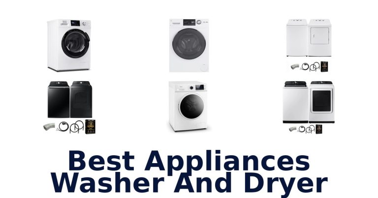 best appliances washer and dryer