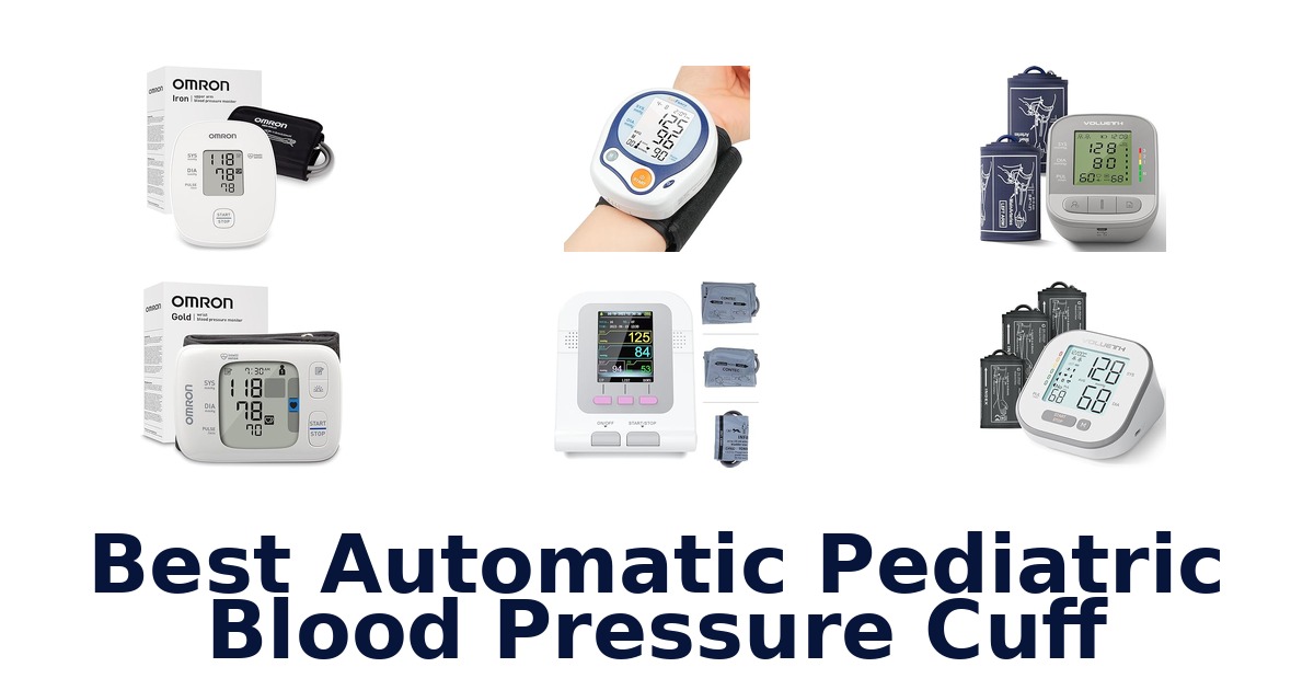 best automatic pediatric blood pressure cuff