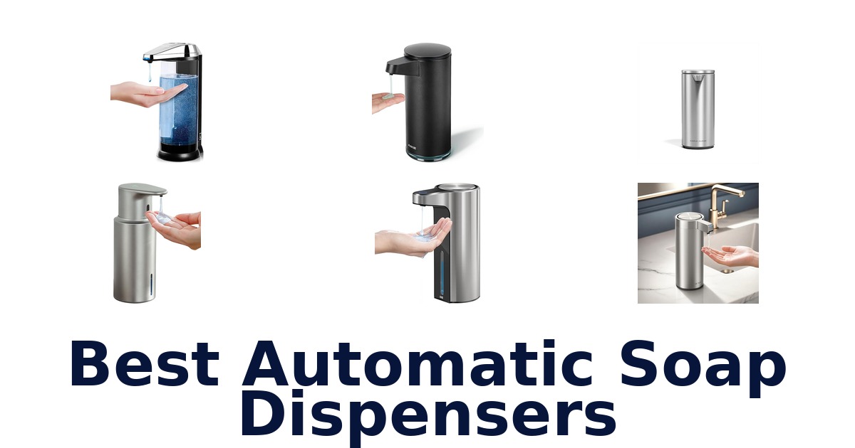 best automatic soap dispensers