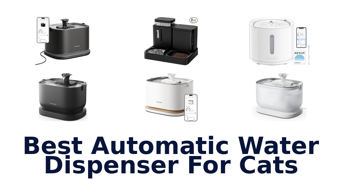 best automatic water dispenser for cats